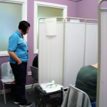 Foot care room